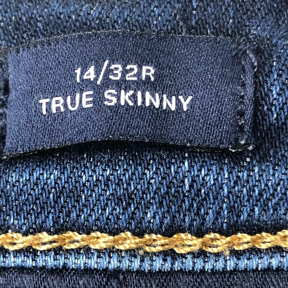 GAP Soft True Skinny High Rise Dark Wash Stretch Skinny Jeans - Picture 16 of 16